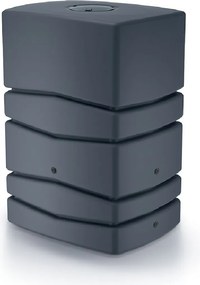 Waterform Sud na dažďovú vodu AQUA TOWER antracitový 450 l
