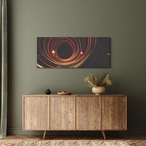 Obraz abstraktných liniek (120x50 cm)