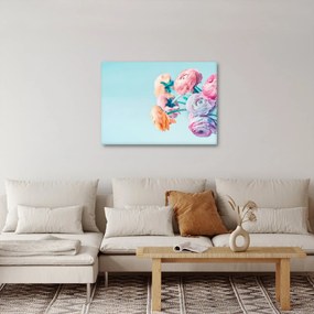 Obraz - Kvety vo váze (70x50 cm)