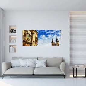 Obraz - Pražský orloj (120x50 cm)