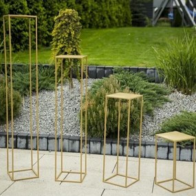 Stojan na kvety 40x24 cm zlatá