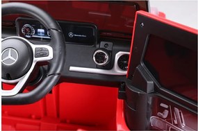 LEAN CARS Elektrické autíčko Mercedes G500 červené