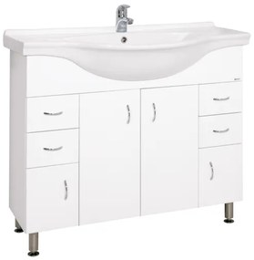 Keramia Pro kúpeľňová skrinka s umývadlom 102x55 cm biela PRO100DV