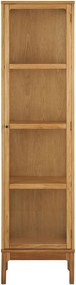 Vitrína v prírodnej farbe 47x180x40 cm Zamora – House Nordic
