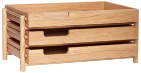 Drevený organizér na dokumenty Note – Hübsch