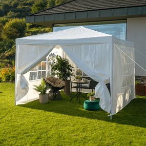 Kondela TEKNO TYP 1 biela 3x3 m záhradný párty stan