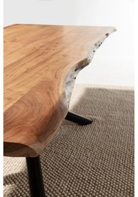Jedálenský stôl z masívu akácie 100x220 cm Anuri – MOME