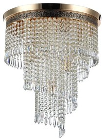 Maytoni DIA522-CL-07-G - Stropné svietidlo CASCADE 7xE14/60W/230V