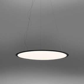 Závesné Led svietidlo Artemide Discovery, čierne, 70 cm, stmievateľné