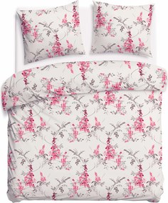 BAVLNENÉ OBLIEČKY COTTONLOVE 160X200 CM, 2KS 70X80 CM KVETY