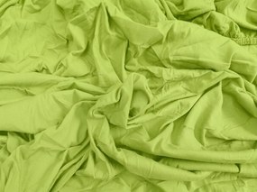 Jersey plachta BASIC svetlozelená 90 x 200 cm