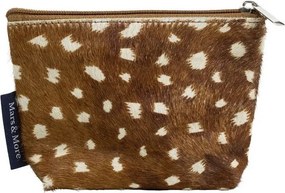 Kožená taštička na make up Jelen - 15 * 5 * 12cm
