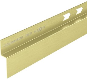 Mexen Line-B lišta 180 cm, zlatá matná, 185503180U