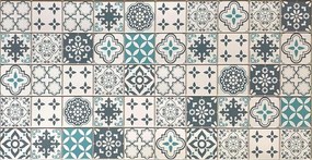 Obkladové panely 3D PVC TP10026180, cena za kus, rozmer 964 x 480 mm, Maroccan zeleno-sivý, GRACE