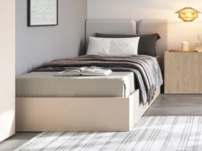 Posteľ Lucky 90x200 cm, béžová%