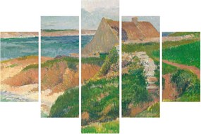 Obraz - Henri Moret, The Island of Raguenez, Brittany, reprodukcia (150x105 cm)