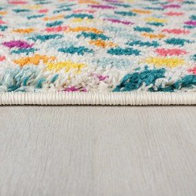 Flair Rugs, Kusový koberec Menara Rainbow Spot Multi, 100x150, viacfarebná, detská izba