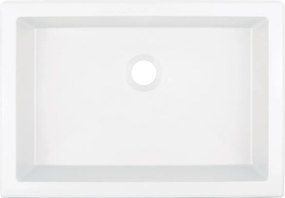 Deante Zápustné/poddoskové umývadlo Correo 50x35 cm - CQR AU5U, granit, alabaster