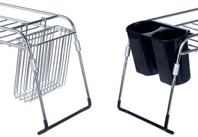 Organizér k drezu, nerezový XXL - 97 x 16 x 19 cm