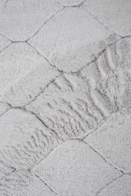 Koberec Rabbit 3D Carving COFFE/WHITE 1 rozmery koberec: 120x160 cm