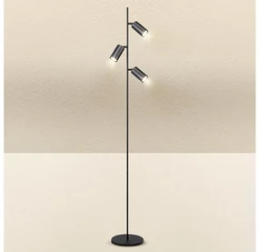 Brilagi - Stojacia lampa SELE 3xGU10/30W/230V čierna BG1663