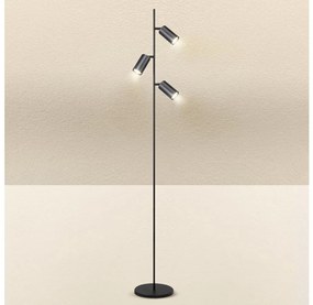 Brilagi - Stojacia lampa SELE 3xGU10/30W/230V čierna
