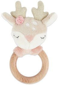 Bieco - Motorická hračka s hrkálkou - jelenček Ella