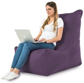 Moderné kreslo DISTINTO fialová