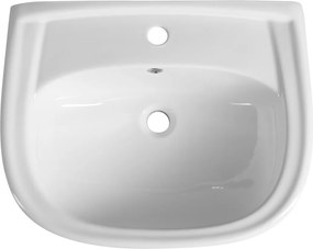 Ege Vitrifiye Ege Vitrifiye, Keramické umývadlo 56x44cm, biela, 17561