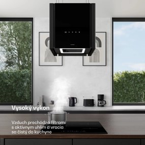 Klarstein Velaire digestor funkcia zdvíhania 40 cm, Elegantný, minimalistický, výkonný, EEC A++, 601 m³/h