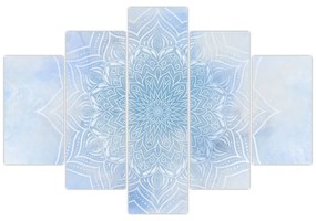 Obraz - Zimná mandala (150x105 cm)