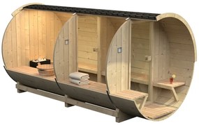 Hanscraft Sudová sauna 400 Severský smrek