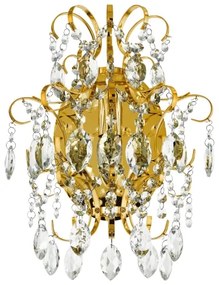 Eglo 39604 - Nástenné svietidlo FENOULLET 1xE14/25W/230V zlatá