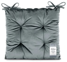 Zamatový sedák 40x40 cm Aleksa – Restilo