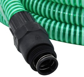 Odsávacia hadica s PVC spojkami, zelená 1" 4 m, PVC