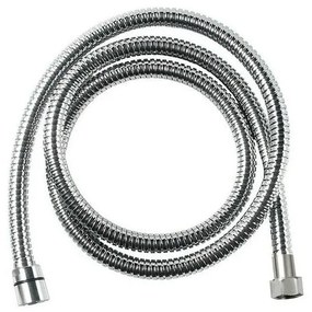 Sprchová hadica z nehrdzavejúcej ocele v lesklo striebornej farbe Powerflex – Sapho