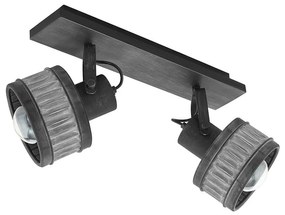 Eglo 43445 - Bodové svietidlo TURROCK 2xE27/28W/230V