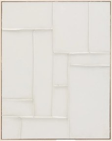 Ručne maľovaný/3D obraz s rámom/na plátne 80x100 cm Klis – Kave Home
