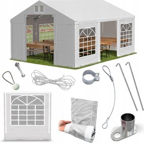 Obchodný pavilónový stan 3x6 m na párty Das 560 S