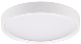 Biele LED stropné svietidlo ø 33 cm Clarimo - Trio