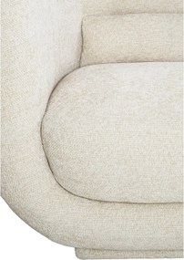 Krémová pohovka 237 cm Kialy – Light &amp; Living