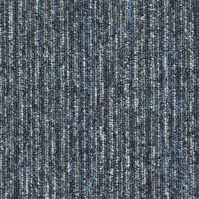 Balta koberce Kobercový štvorec Sonar Lines 4183 modrošedý - 50x50 cm