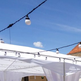 DECOLED Párty osvetlenie 5 m, 10 farebných LED diód, IP67