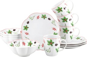 XXXLutz KÁVOVÝ SERVIS Naomi Weihnachten 12-dielne Creatable - Jedálenské sety - 007768082701