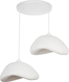 Brilagi - Závesný luster na lanku WABI SABI 2xE27/40W/230V pr. 74 cm biela