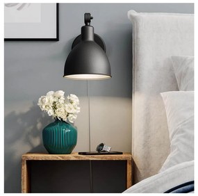 ByRydens 4300120-4007 - Nástenná lampa BAZAR MINI 1xE27/5W/230V čierna