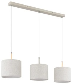 Globo 15968-3H - Závesný luster na lanku DELEON 3xE27/40W/230V