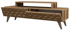 TV stolík City Walnut