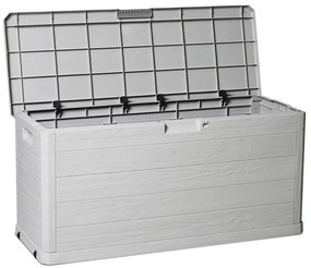 WOODYS záhradný plastový úložný box 280 L, svetlo šedá
