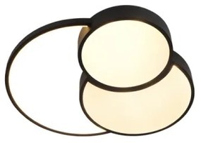 LED Stmievateľné stropné svietidlo LED/60W/230V 3000-6500K čierna + diaľkové ovládanie